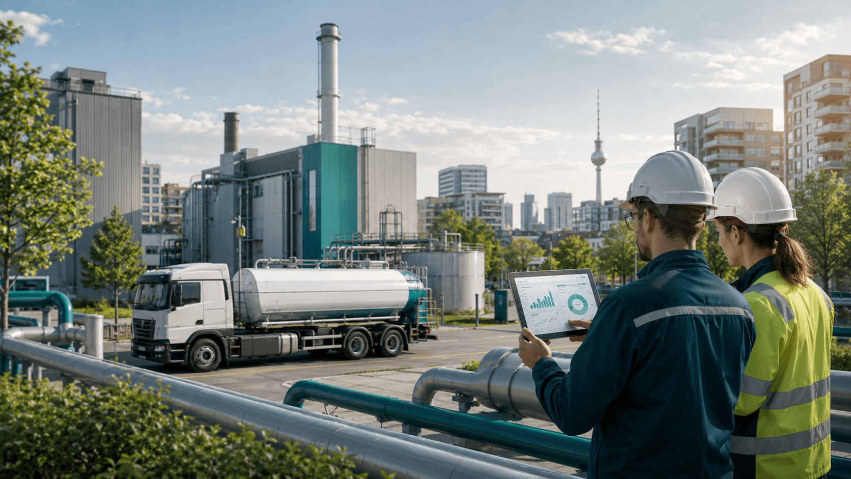 Industrielle Brennstofflogistik und Emissionsmonitoring im nationalen Emissionshandel